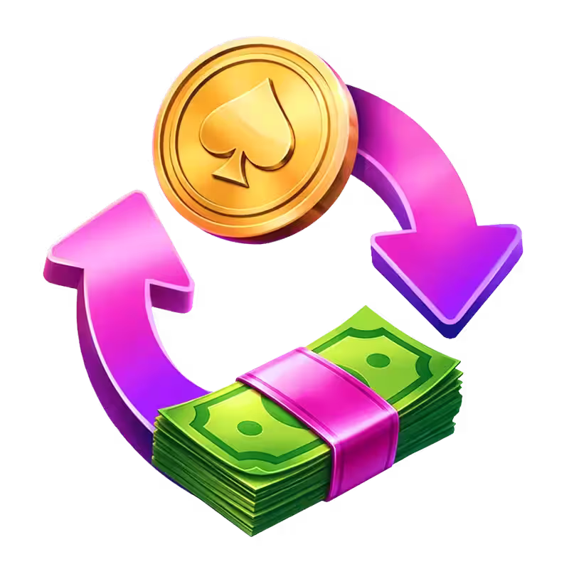 Exchange points for real money